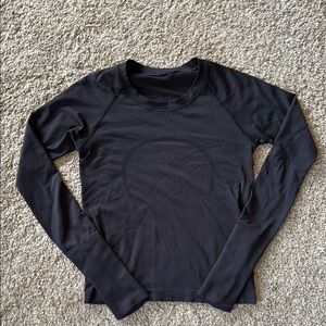 lululemon athletica Black Long Sleeve Tee